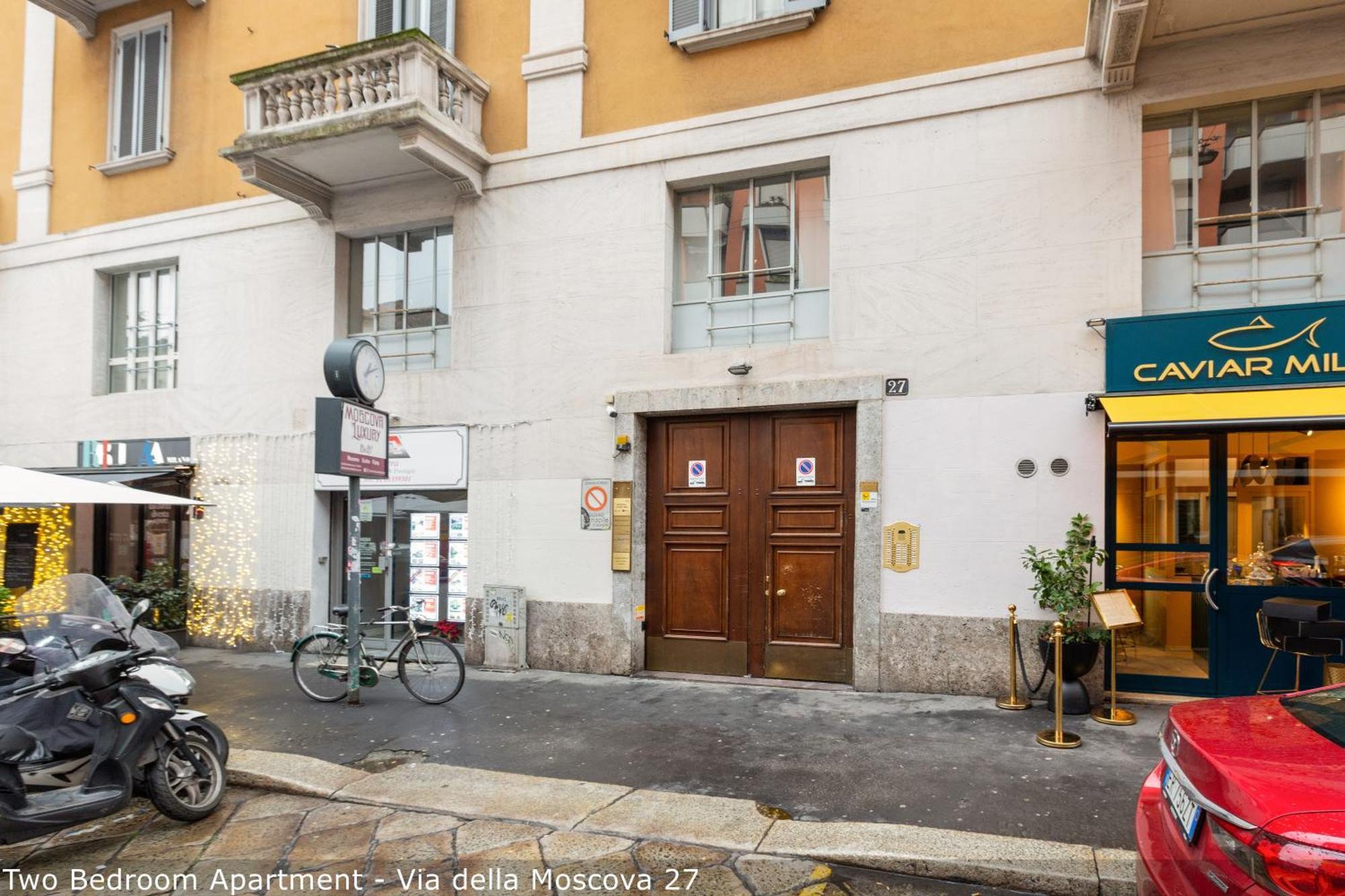 Brera Apartments In Moscova Mailand Exterior foto